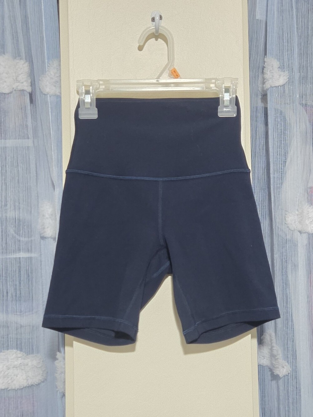 Lululemon Athletica Navy High-Rise Bike Shorts